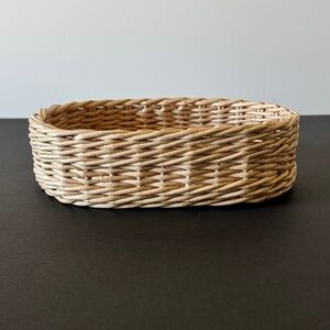 Handmade Woven Oval Basket